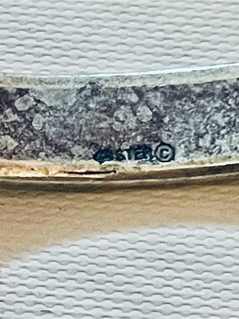 VTG Southwest Sterling Storyteller Pueblo Village Cuff Bracelet 22 G Sz 6